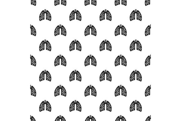 Download Pneumonia Lungs Pattern Seamless Vector - Pneumonia Collection