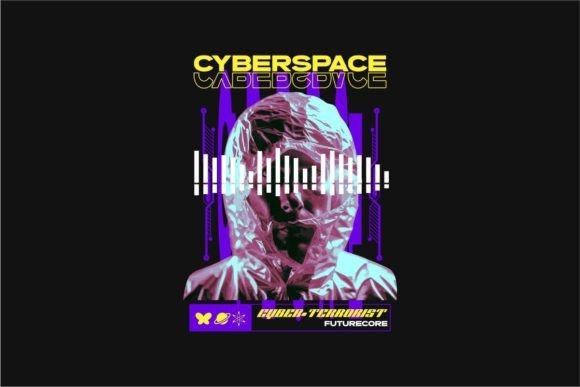 Download Cyberspace Futuristic Streetwear Design - Cyberspace Collection