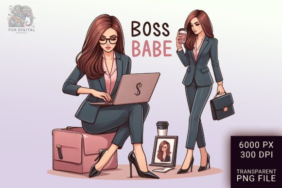 Download Girl Boss Entrepreneur Businesswoman Art - Entrepreneur Collection