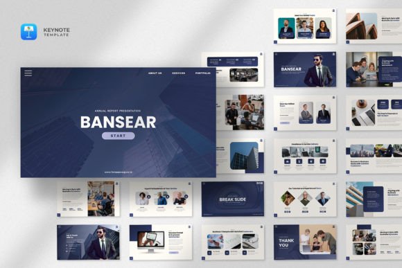 Download Annual Report Keynote Template - Keynote template Collection