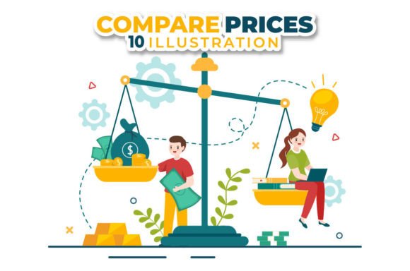 Download 10 Compare Prices Economy Illustration - Economy Collection
