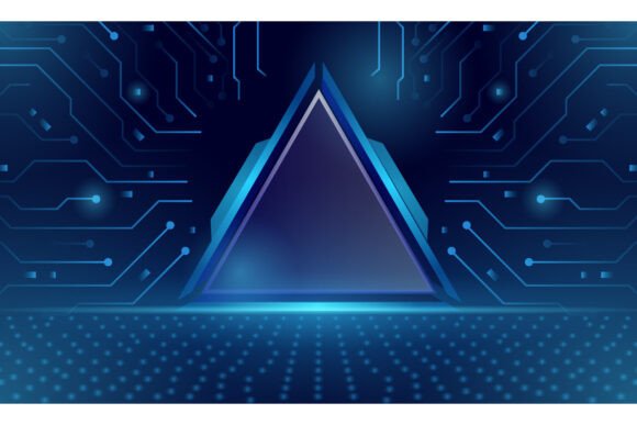 Download Futuristic Cyberspace Abstract Technolog - Cyberspace Collection