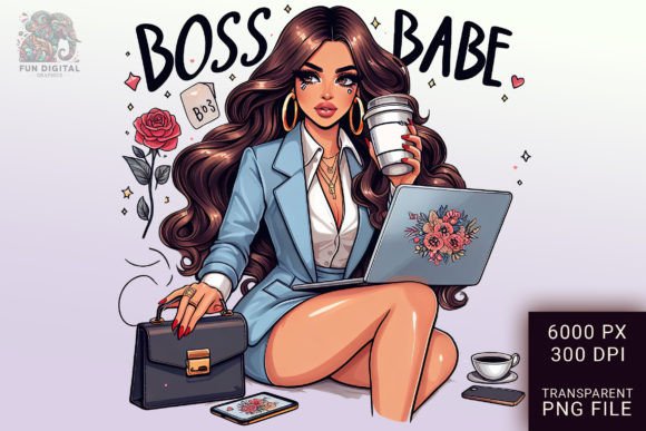 Download Girl Boss Entrepreneur Businesswoman Art - Entrepreneur Collection